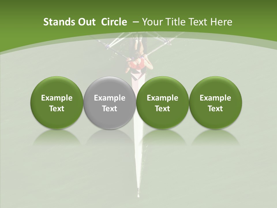 Outdoors Water Teamwork PowerPoint Template