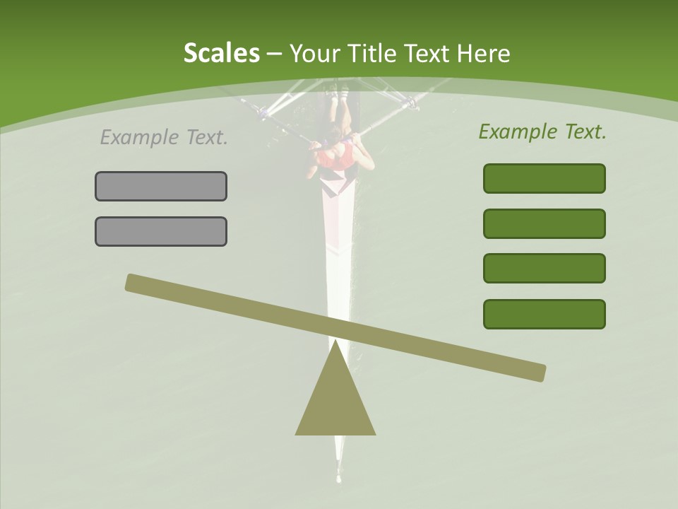 Outdoors Water Teamwork PowerPoint Template