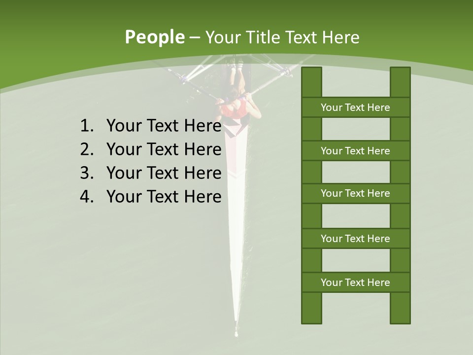 Outdoors Water Teamwork PowerPoint Template