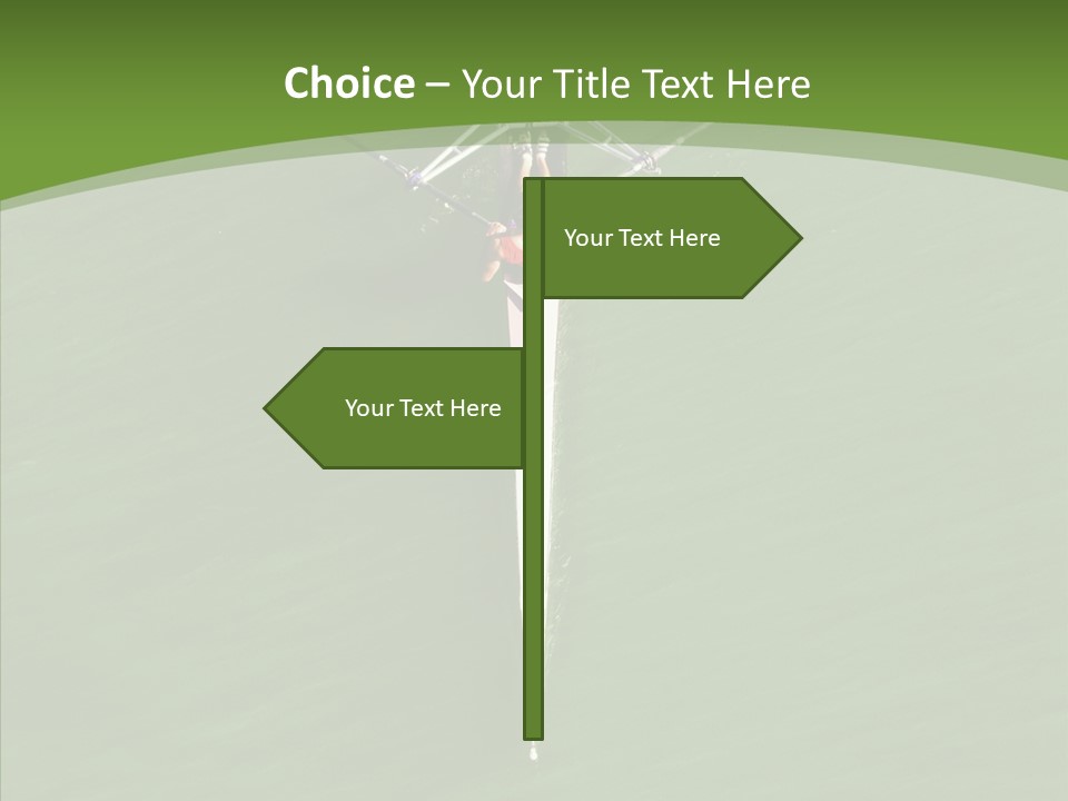 Outdoors Water Teamwork PowerPoint Template