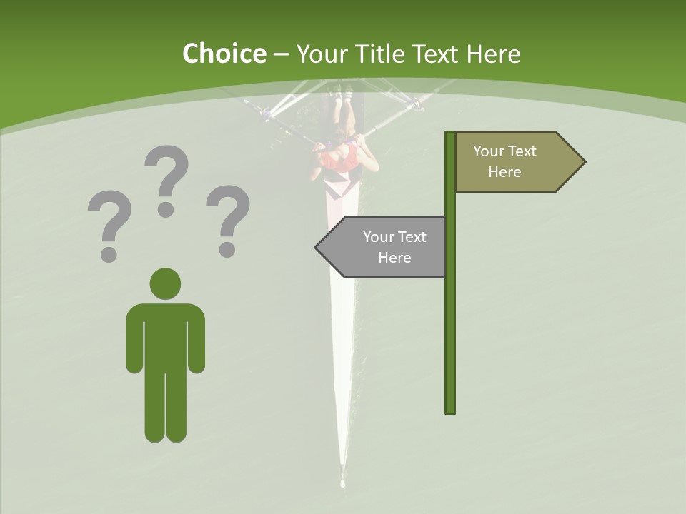 Outdoors Water Teamwork PowerPoint Template