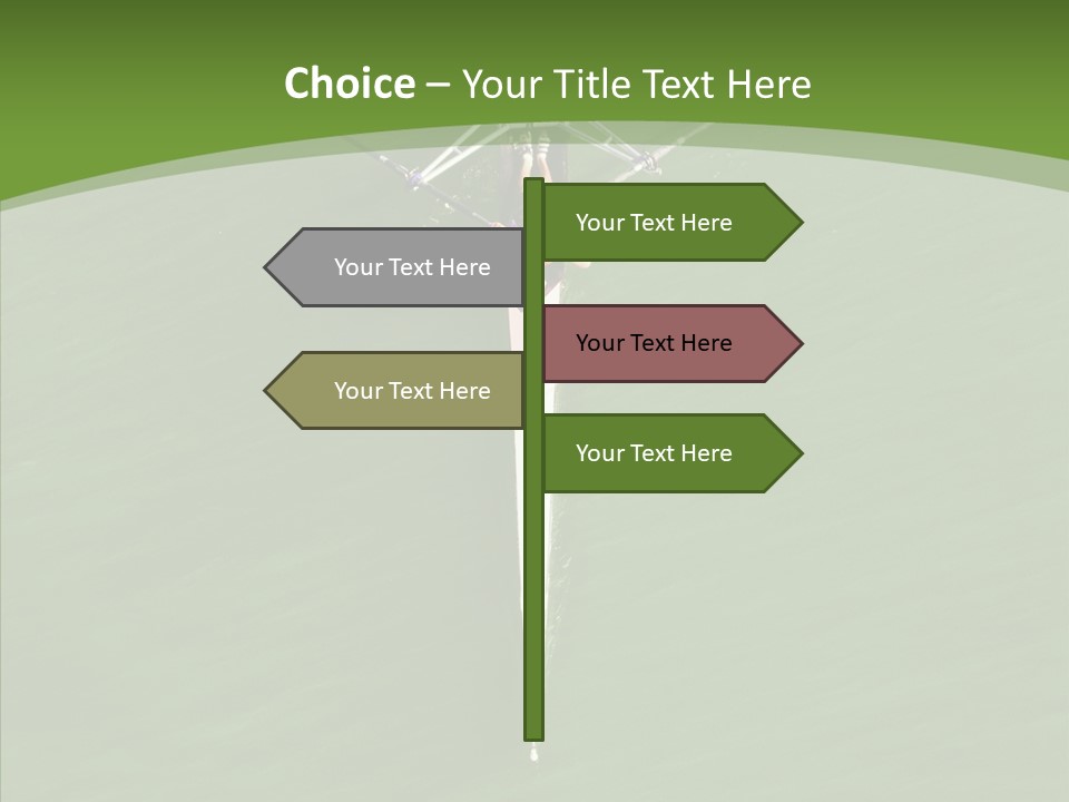 Outdoors Water Teamwork PowerPoint Template