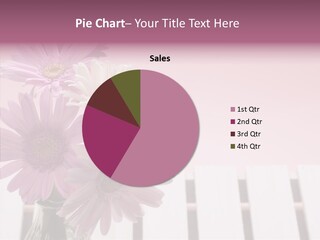 Gerber Floral White PowerPoint Template