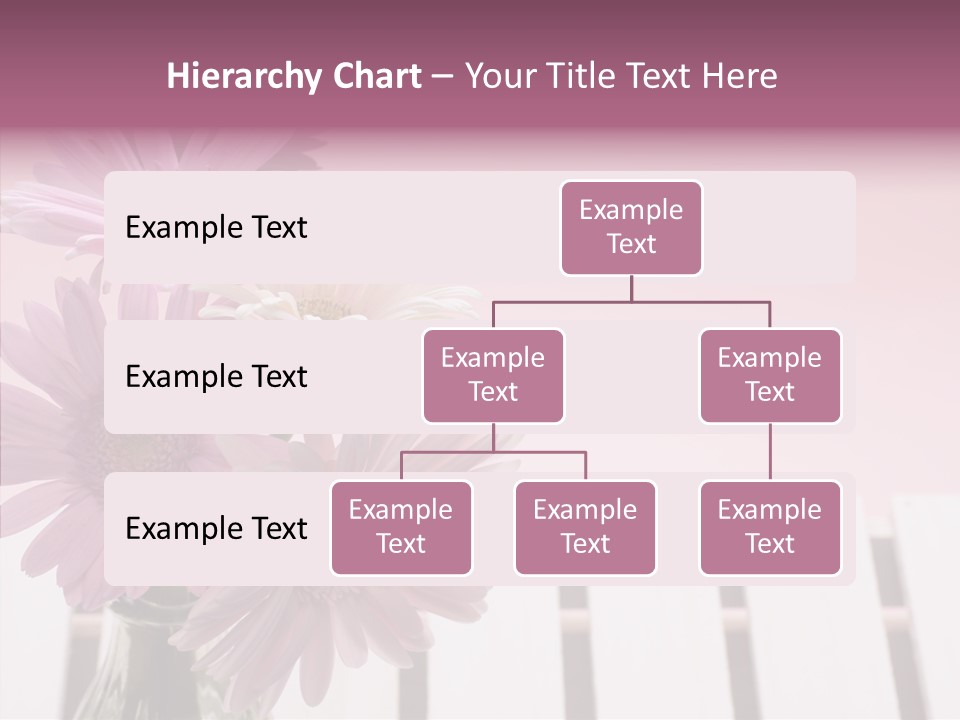 Gerber Floral White PowerPoint Template
