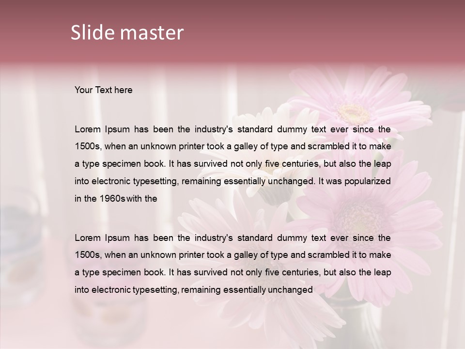 Summer Spring Bright PowerPoint Template