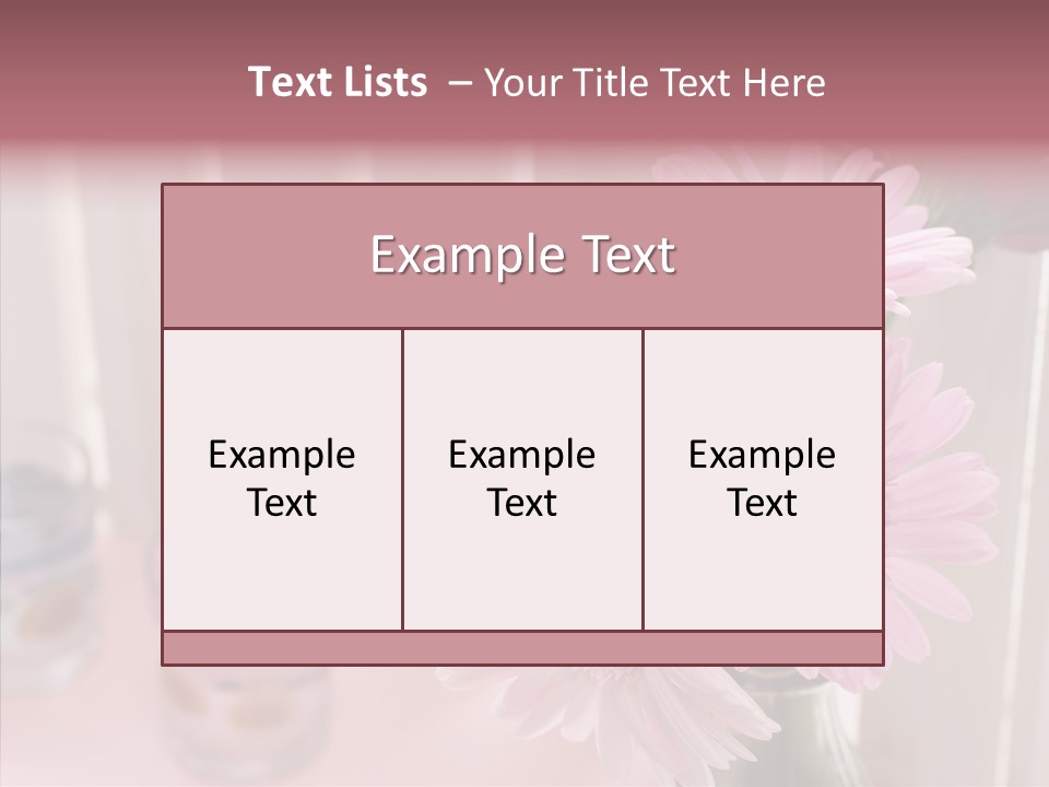 Summer Spring Bright PowerPoint Template