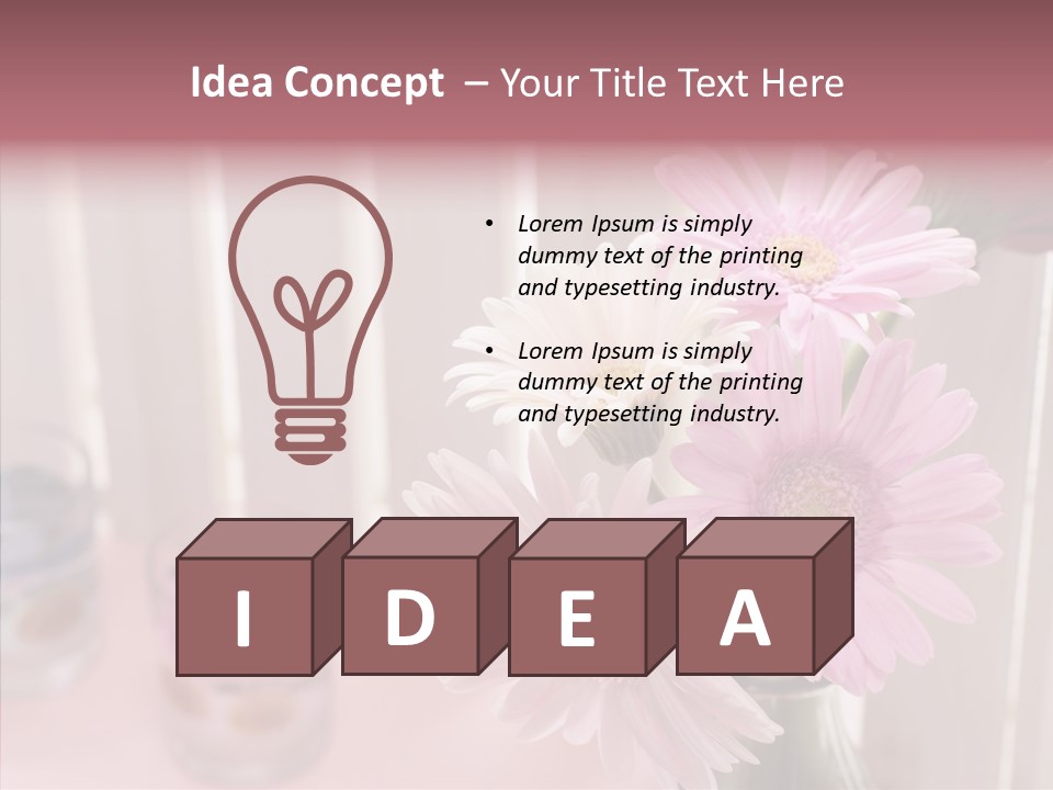 Summer Spring Bright PowerPoint Template