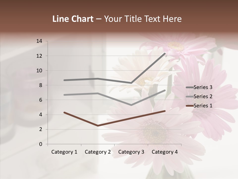 Arrangement Gerber White PowerPoint Template