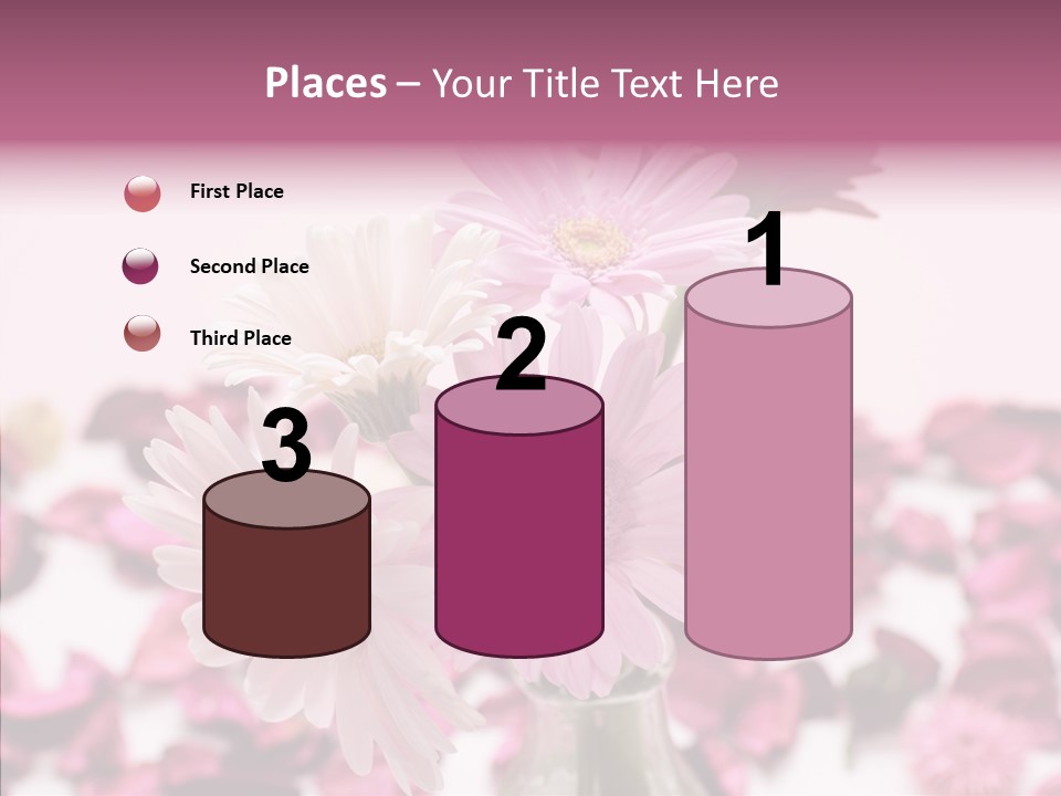 Bloom Glass Decorate PowerPoint Template