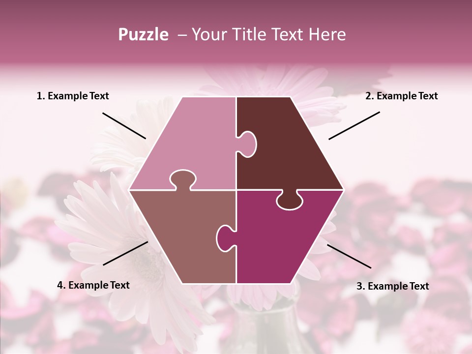 Bloom Glass Decorate PowerPoint Template