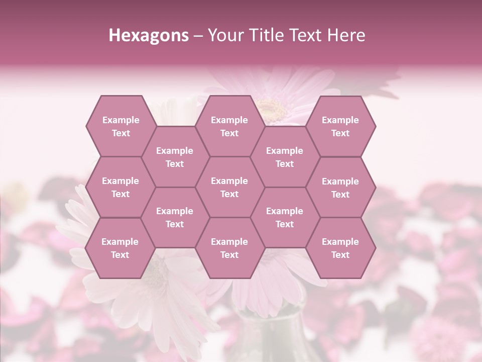 Bloom Glass Decorate PowerPoint Template