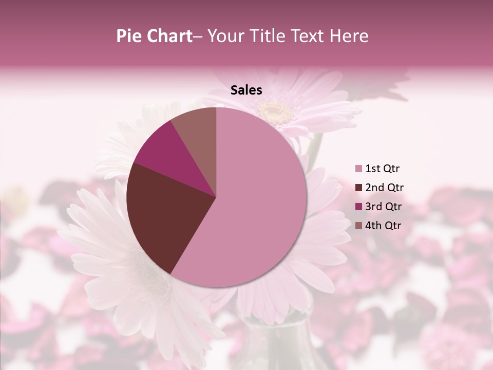Bloom Glass Decorate PowerPoint Template