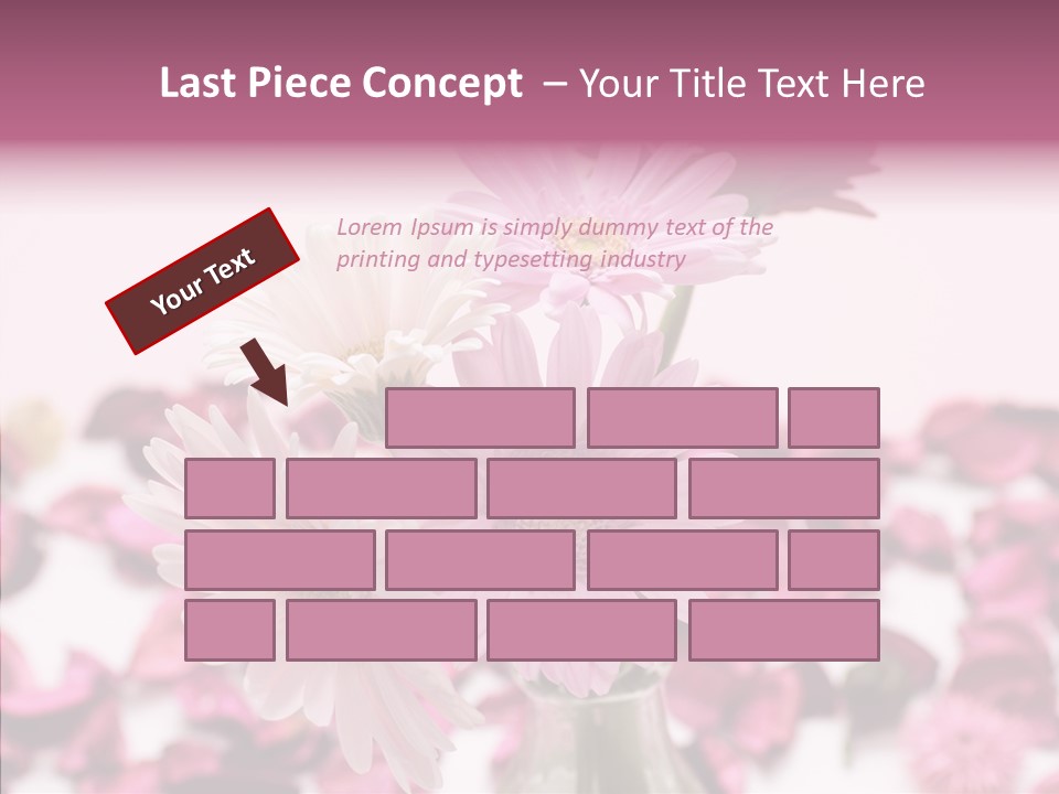 Bloom Glass Decorate PowerPoint Template