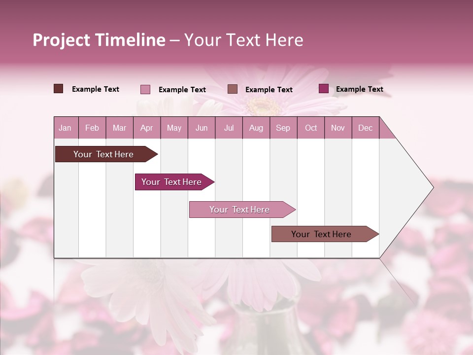Bloom Glass Decorate PowerPoint Template