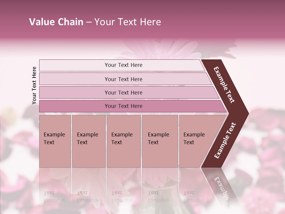 Bloom Glass Decorate PowerPoint Template