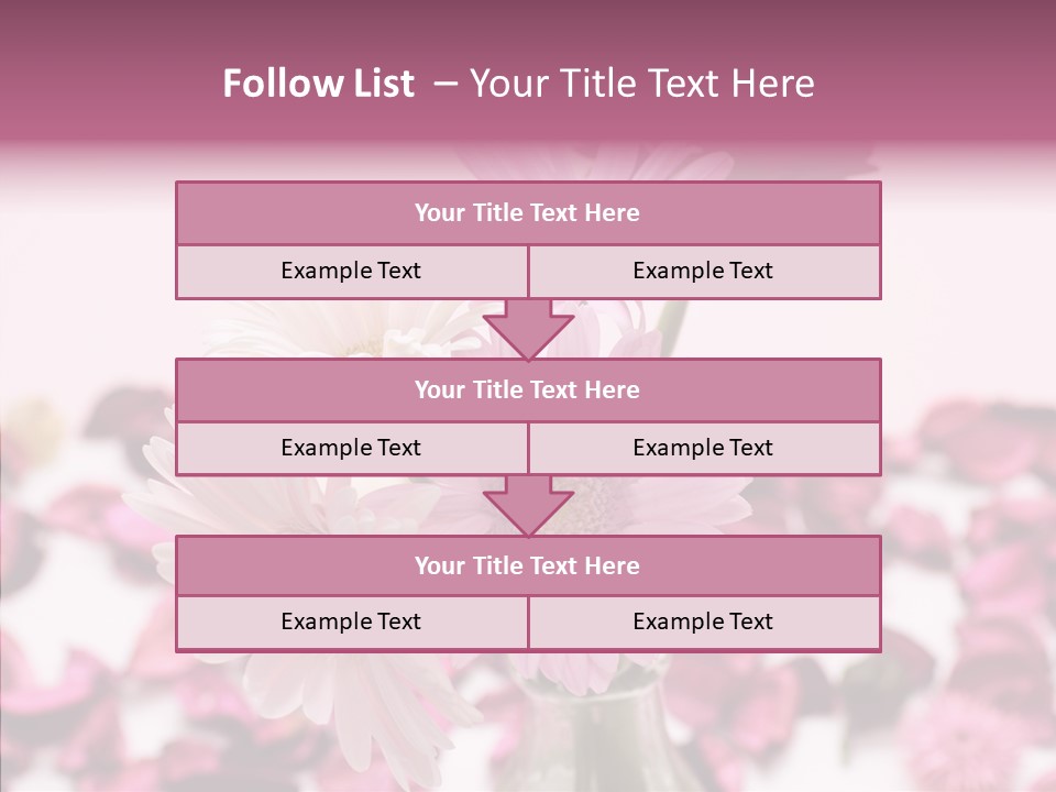 Bloom Glass Decorate PowerPoint Template