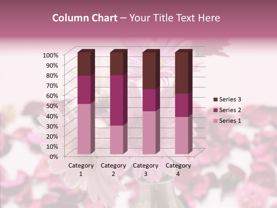 Bloom Glass Decorate PowerPoint Template