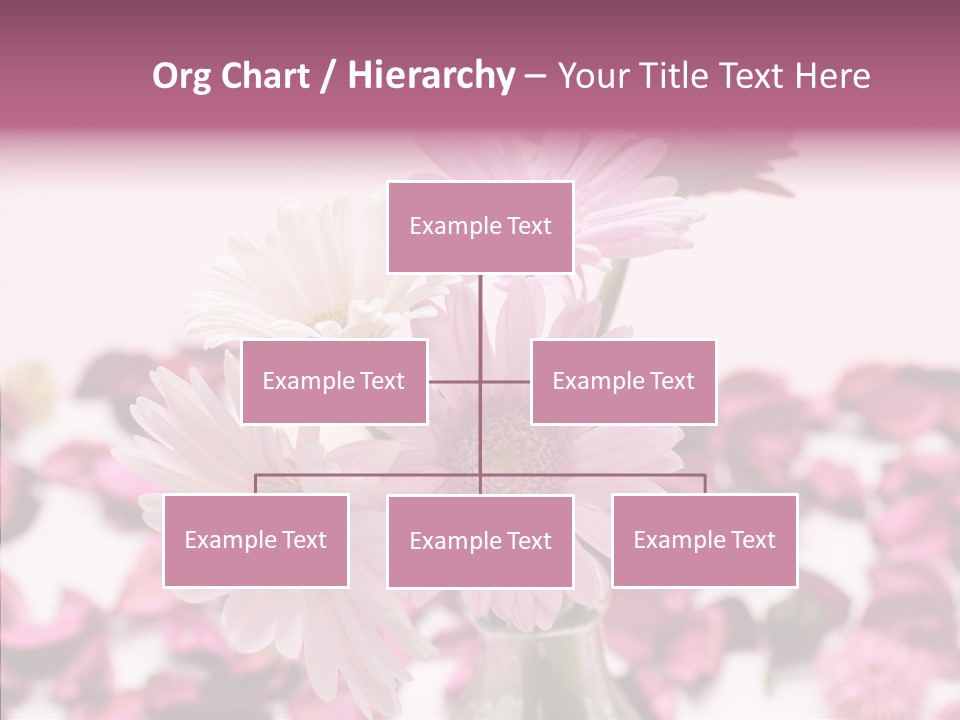 Bloom Glass Decorate PowerPoint Template