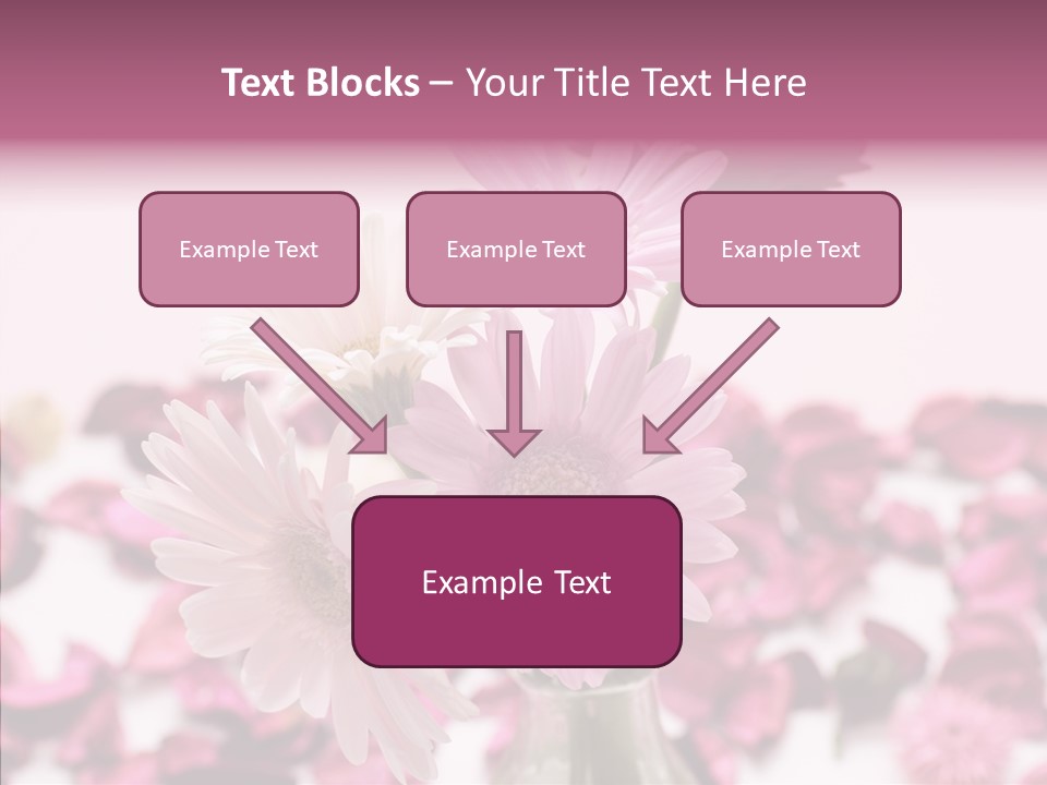 Bloom Glass Decorate PowerPoint Template