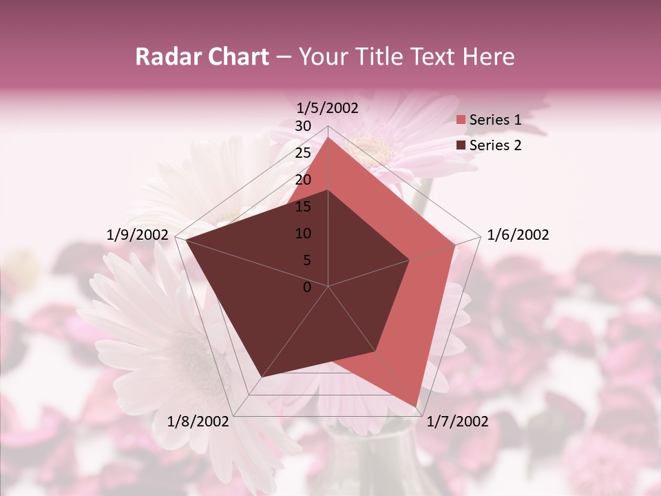 Bloom Glass Decorate PowerPoint Template