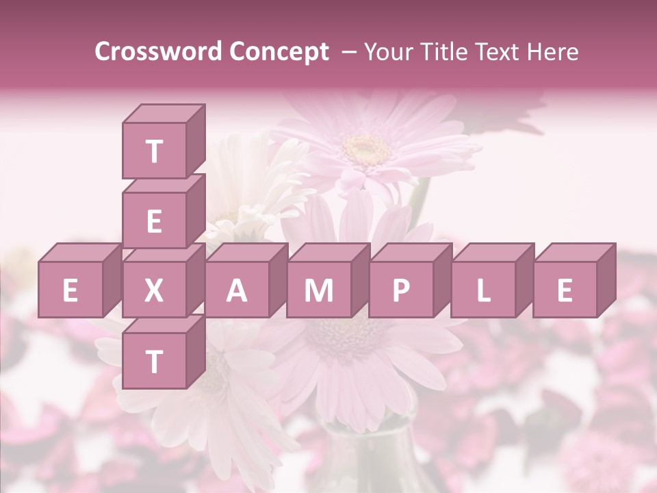 Bloom Glass Decorate PowerPoint Template