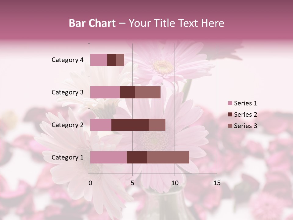 Bloom Glass Decorate PowerPoint Template