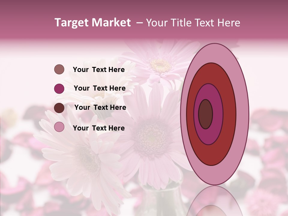 Bloom Glass Decorate PowerPoint Template