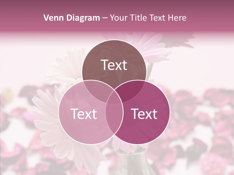 Bloom Glass Decorate PowerPoint Template