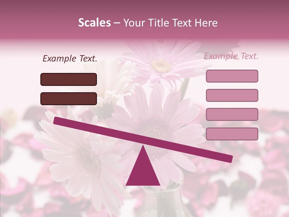 Bloom Glass Decorate PowerPoint Template