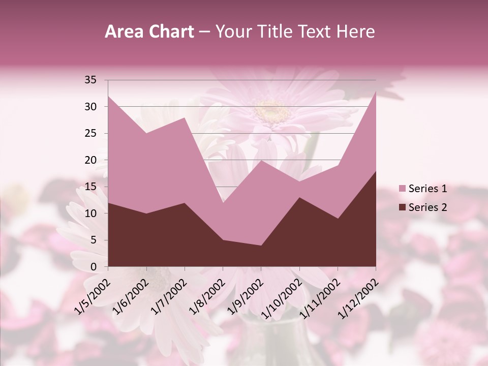 Bloom Glass Decorate PowerPoint Template