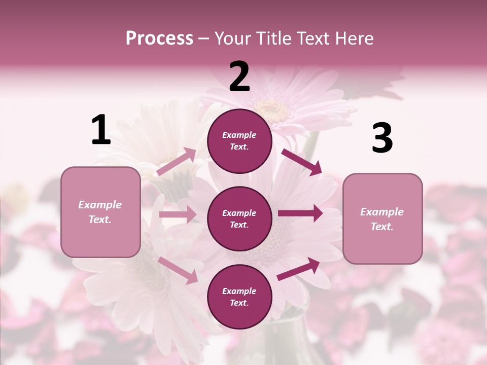 Bloom Glass Decorate PowerPoint Template