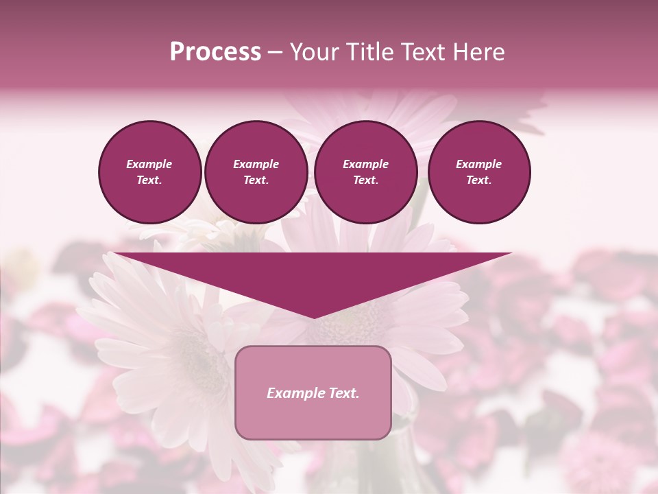 Bloom Glass Decorate PowerPoint Template