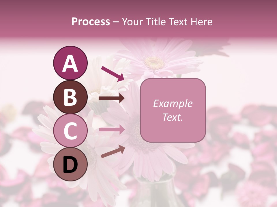 Bloom Glass Decorate PowerPoint Template