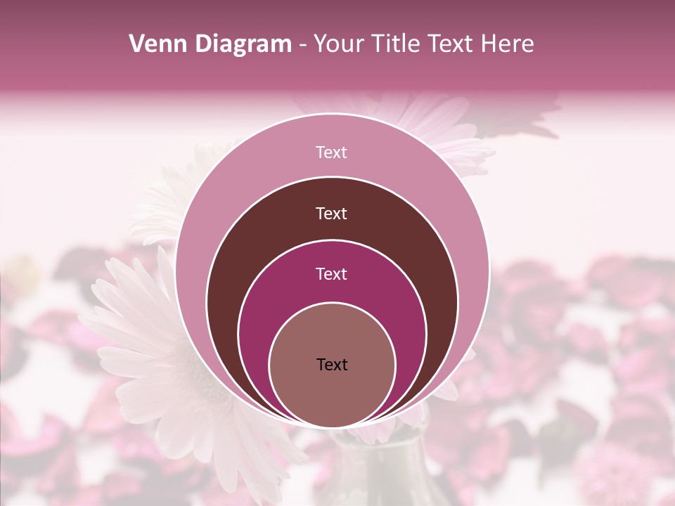 Bloom Glass Decorate PowerPoint Template