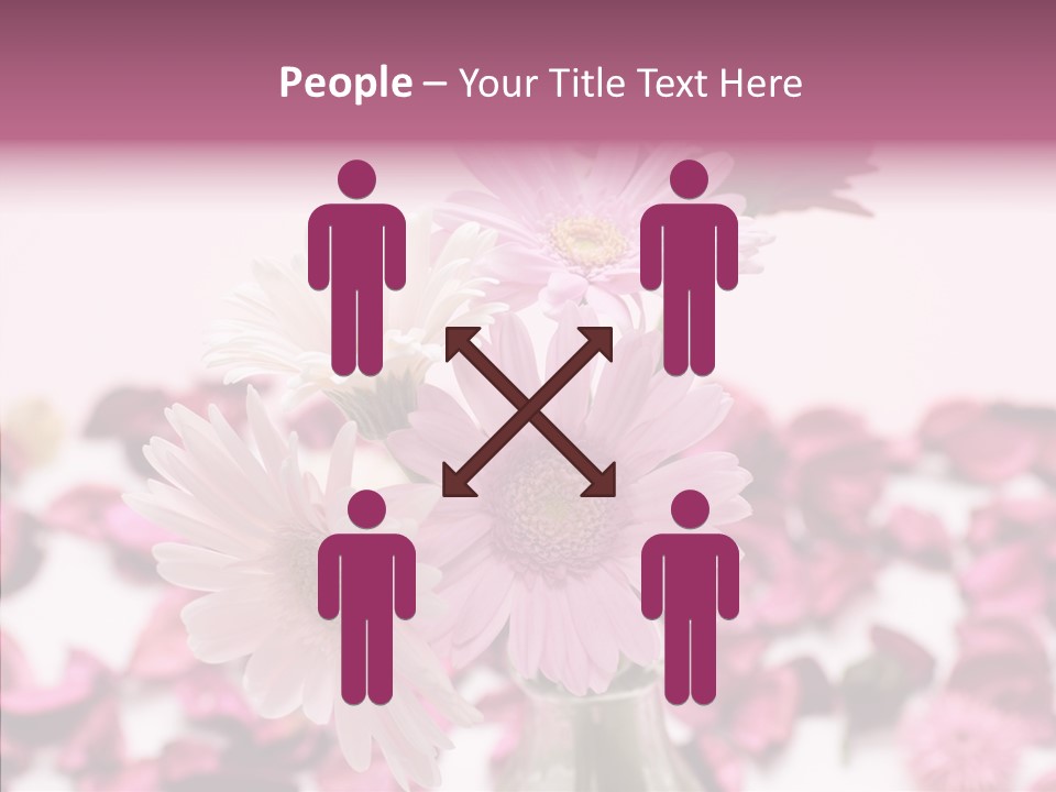 Bloom Glass Decorate PowerPoint Template