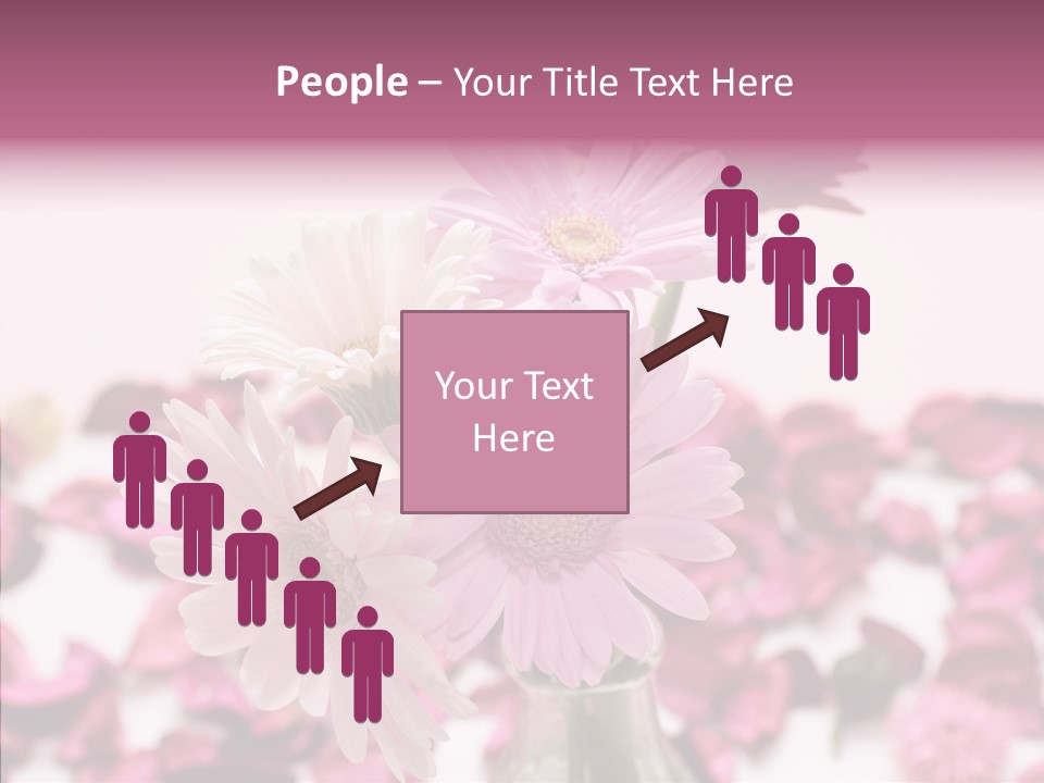 Bloom Glass Decorate PowerPoint Template