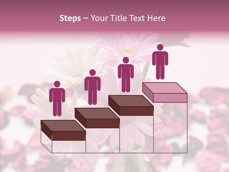 Bloom Glass Decorate PowerPoint Template