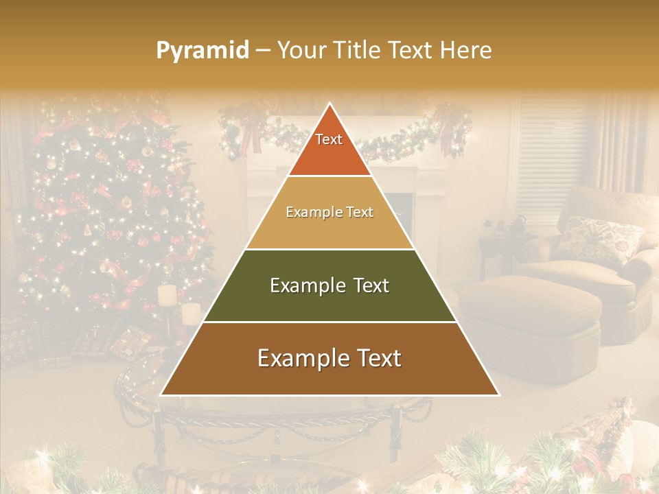 Room Holiday Christmas PowerPoint Template