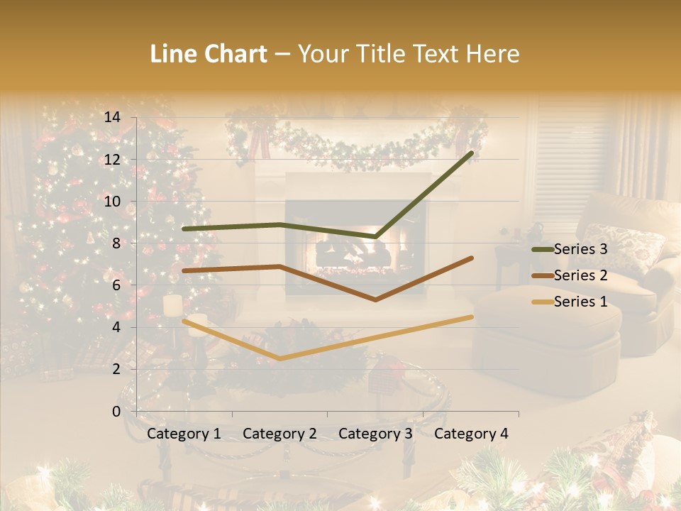 Room Holiday Christmas PowerPoint Template