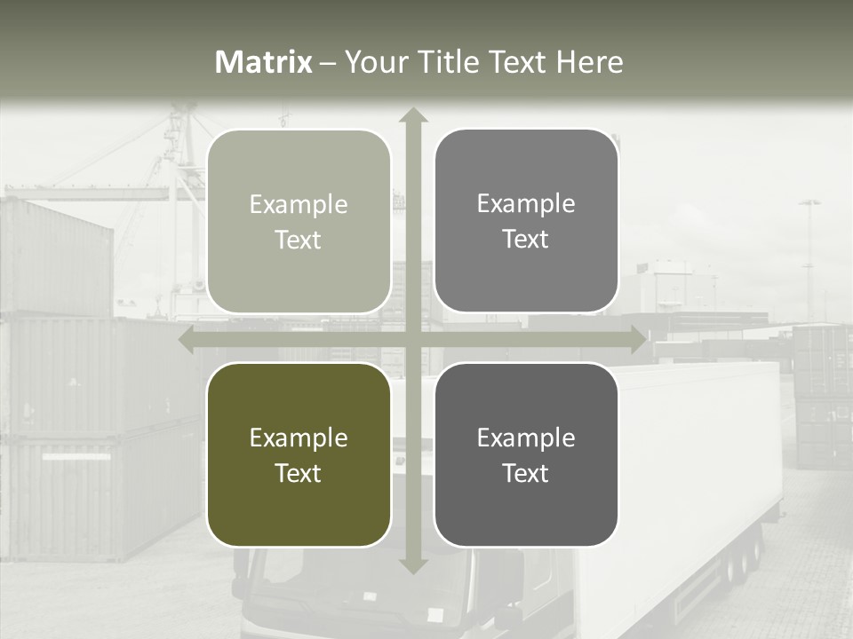 Countryside Transportation Road PowerPoint Template