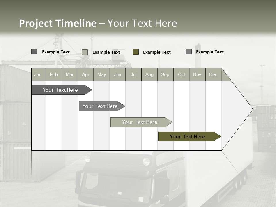 Countryside Transportation Road PowerPoint Template