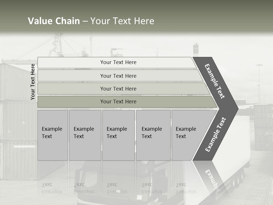 Countryside Transportation Road PowerPoint Template