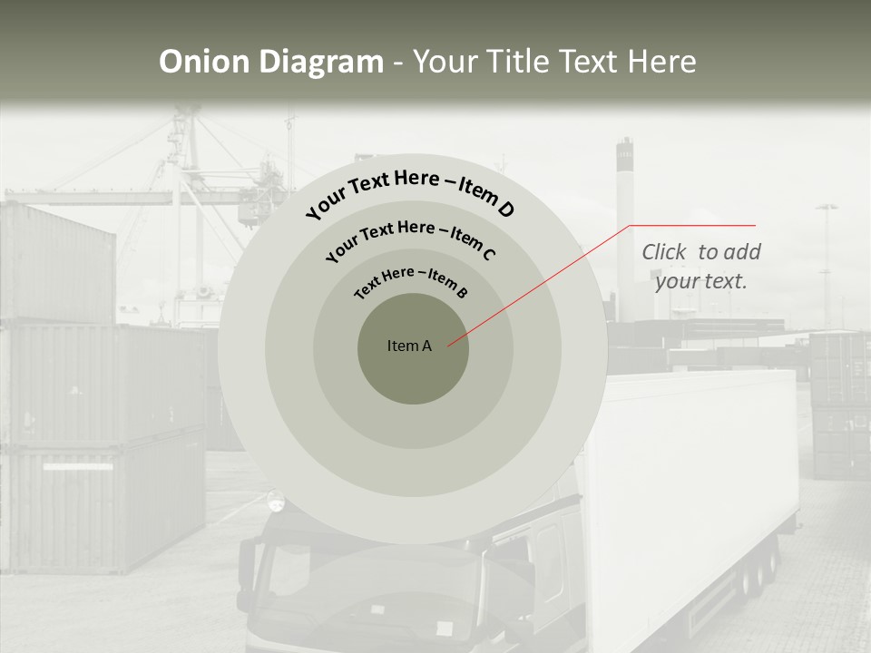 Countryside Transportation Road PowerPoint Template