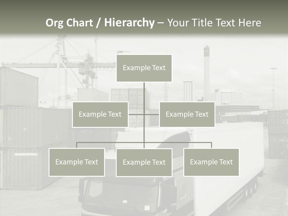 Countryside Transportation Road PowerPoint Template