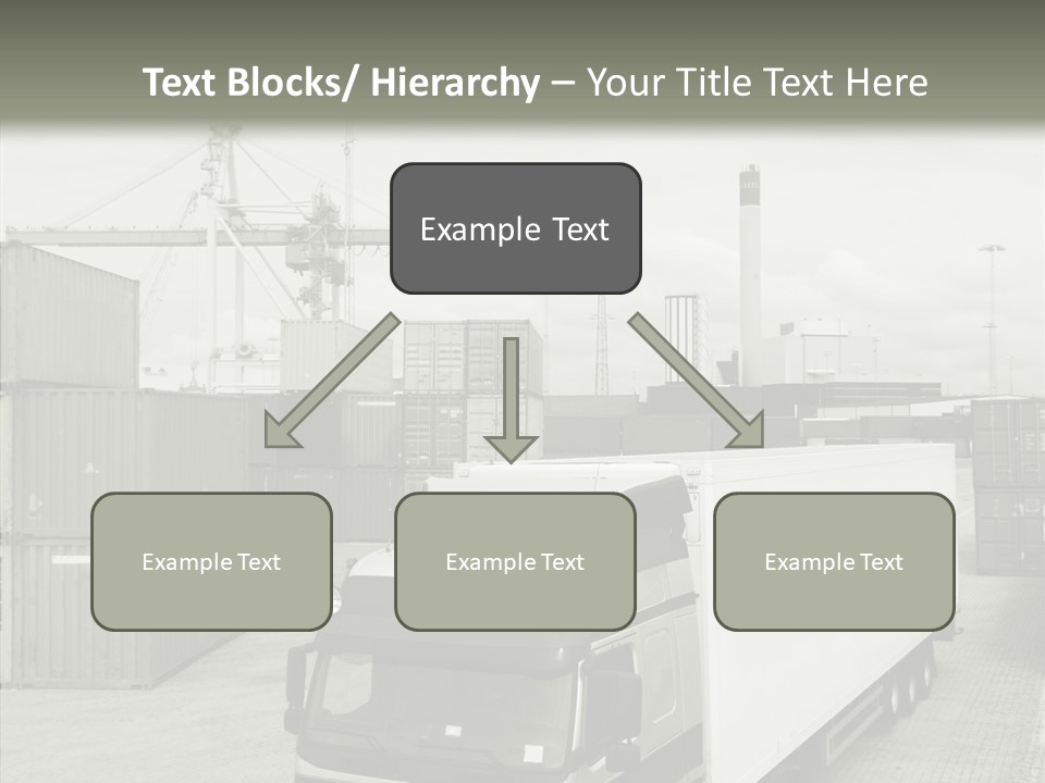 Countryside Transportation Road PowerPoint Template