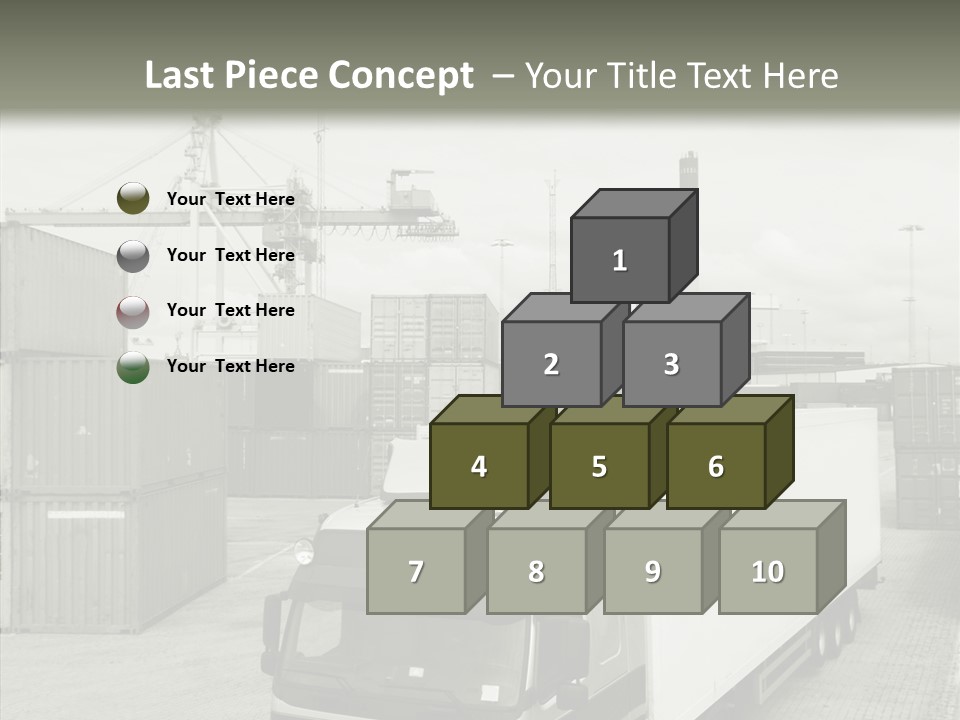 Countryside Transportation Road PowerPoint Template