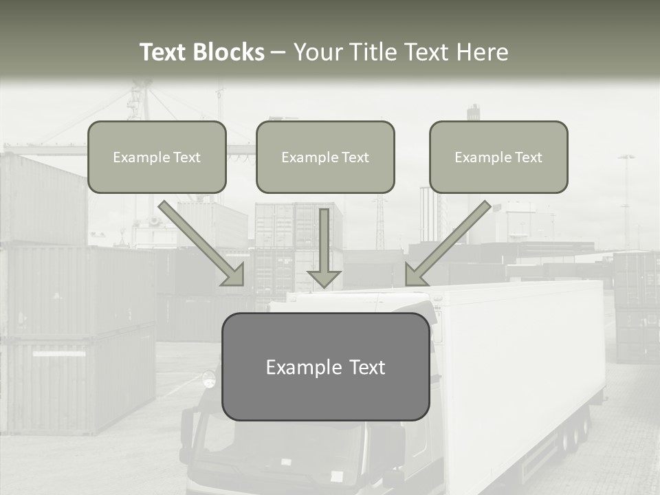 Countryside Transportation Road PowerPoint Template