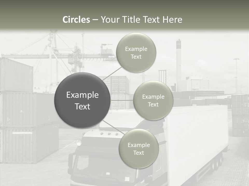 Countryside Transportation Road PowerPoint Template