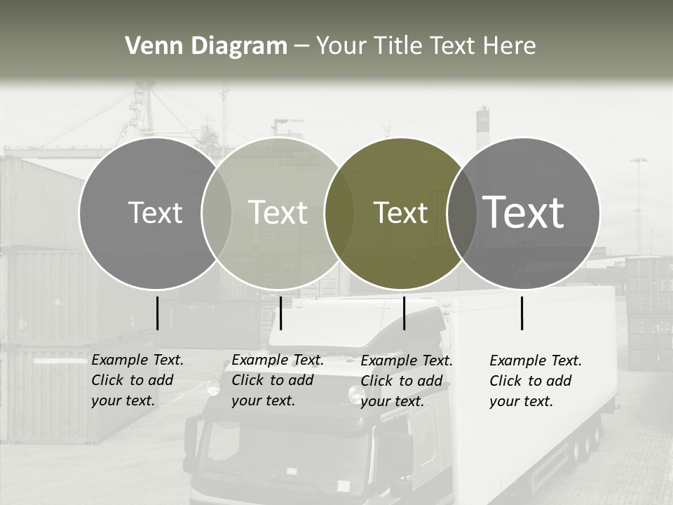 Countryside Transportation Road PowerPoint Template