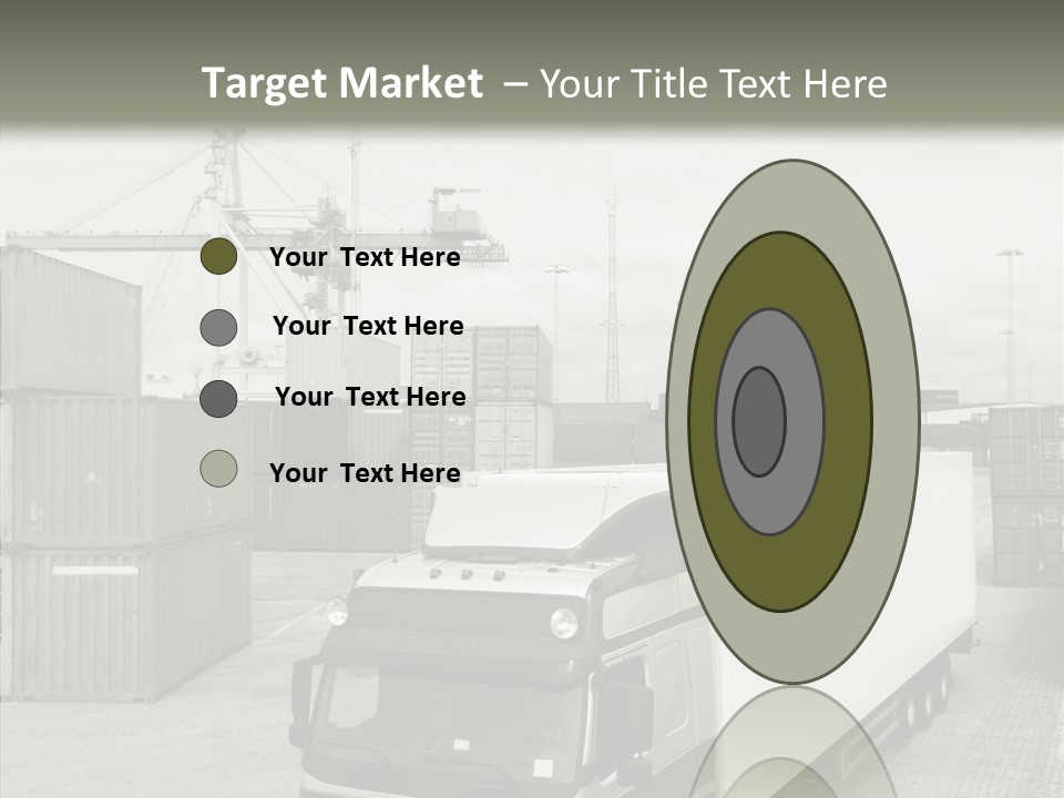 Countryside Transportation Road PowerPoint Template